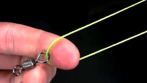 1 Cách Buộc Khoá Link Hiệu Quả , Cách Buộc Khoá Số 8 , Buộc MaNi câu cá . Buộc Khoá Câu Cá