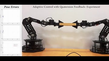 Robust Cooperative Manipulation: V-REP Simulation and Experimental Results