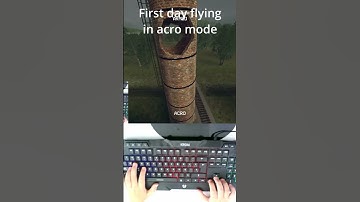 First day flying in acro mode