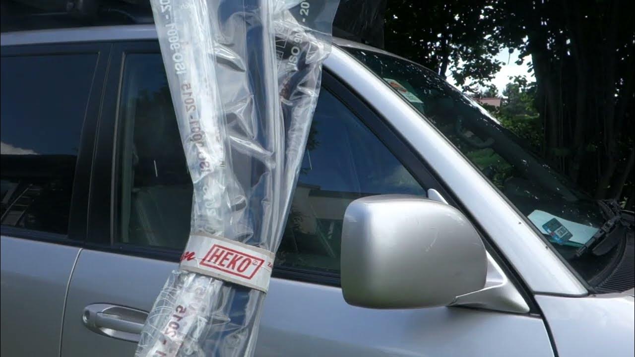 Montaż owiewek heko / How to install wind deflectors heko YouTube