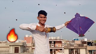 Kite flying on the day of Raksha Bandhan