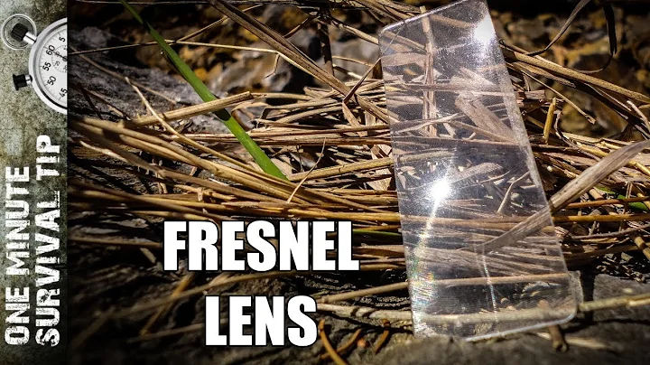 🔥 Fresnel Lens Fire Starting: FREE Survival Hack (No Matches Needed!)