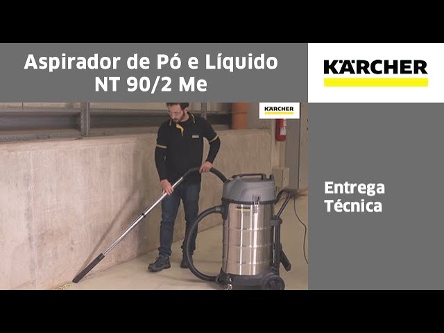 ASPIRADORA PROFESIONAL KARCHER NT 90/2 Classic con 2 Motores