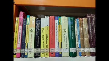 CMI - Chennai | Mathematical Books in Library | Part 2
