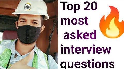 Top 20 interview Question & answers | fresher civil engineer
