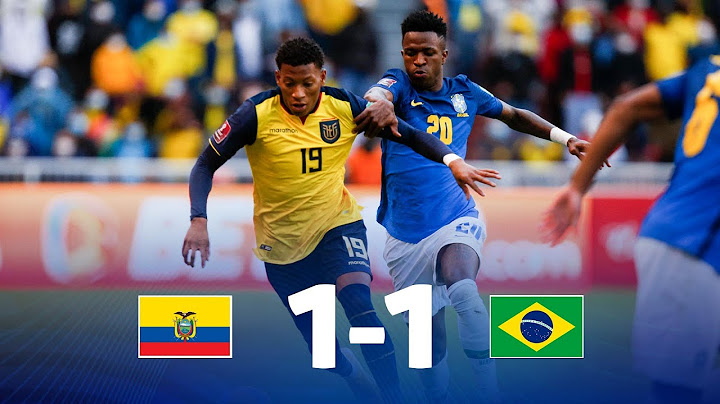Eliminatorias | Ecuador  1-1 Brasil | Fecha 15