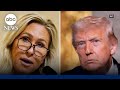Marjorie Taylor Greene makes new allegations in fallout with Trump