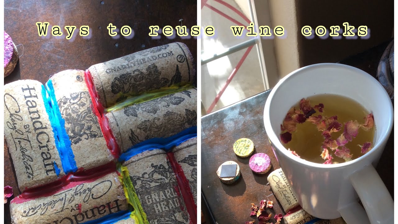 EASY WAYS TO RECYCLE WINE CORKSWINE CORK DIYS YouTube