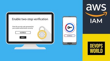 AWS DevOps Series:Enable 2-Step Sign-In Method For AWS IAM User using MFA Virtual Device