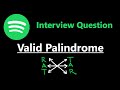 Valid Palindrome - Leetcode 125 - Python