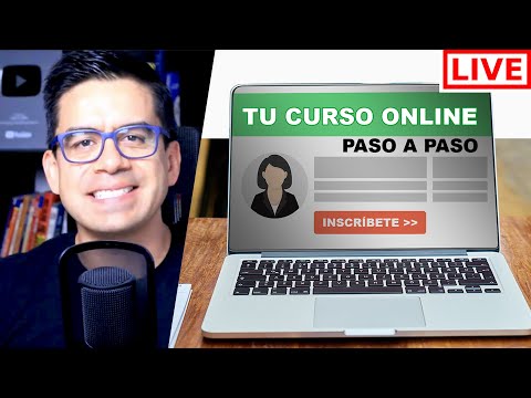 Cómo Crear Un Curso Online o Membresía ? En vivo paso a paso ✅