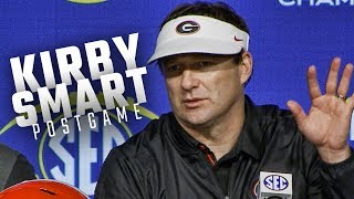 Hear what Kirby Smart, Nick Chubb and Roquan Smith said after beating Auburn in the SEC Championship