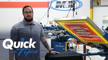 Quick Tips: Screen Printing Whiter Whites