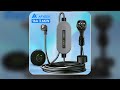 AFYEEV EV Portable Charger Type2 GBT Plug Connector 16A 1Phase 35KW Type1 35m Wallbox Charging