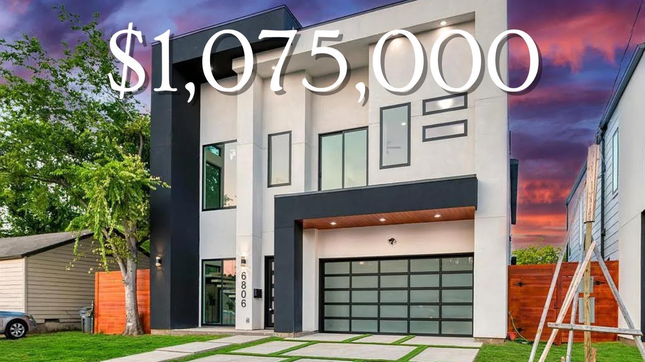 CUSTOM MODERN CONTEMPORARY HOME TOUR IN DALLAS, LIVING IN TEXAS