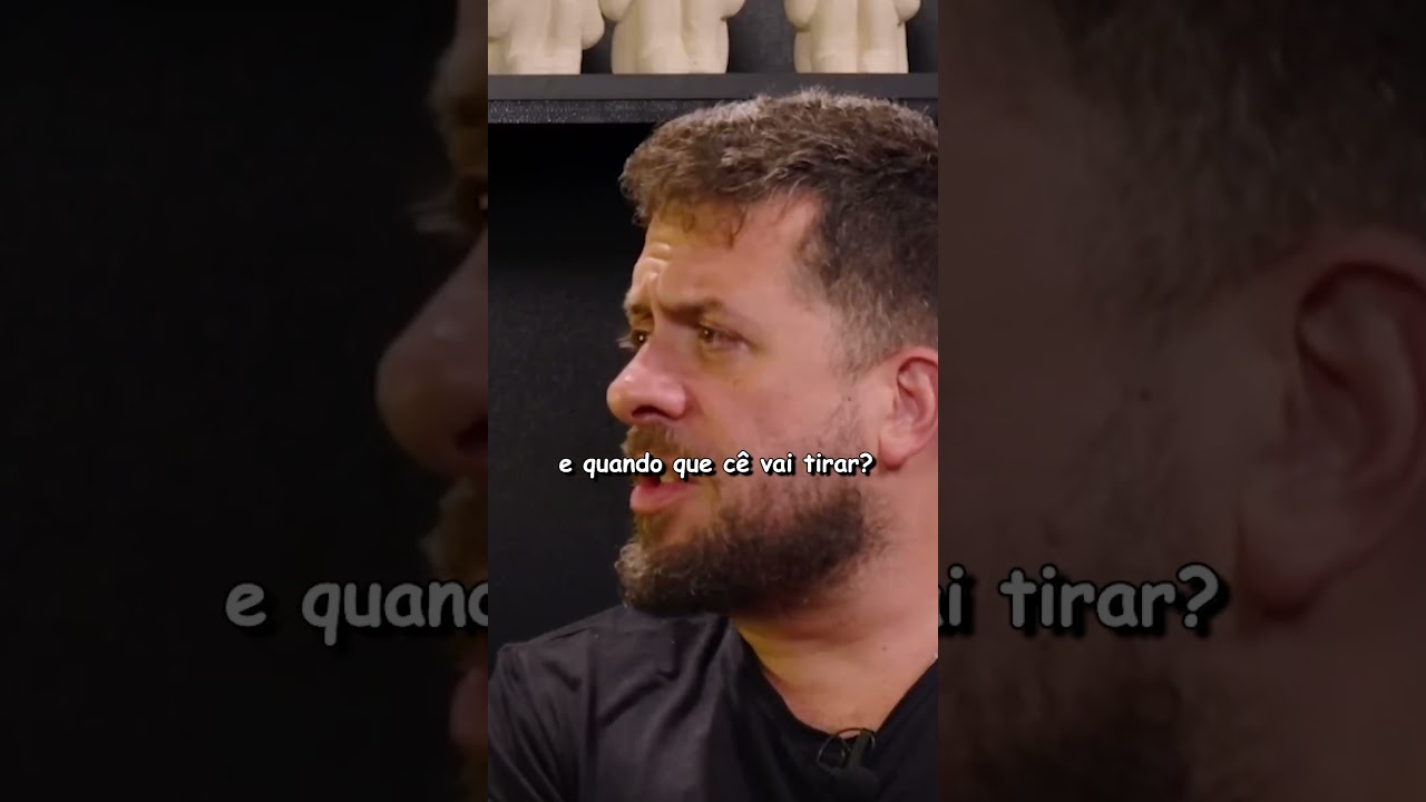 BATISTA tomando banho de CARVÃO