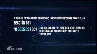 Inalarm - Configuración del Comunicador TL280