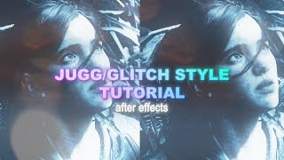 glitch/jugg style tutorial | after effects screenshot 4