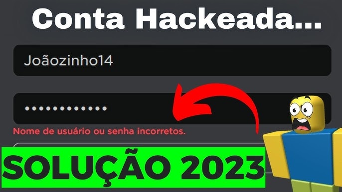 COMO RECUPERAR CONTA DO ROBLOX FACILMENTE EM 2023!🔥 [SEM EMAIL