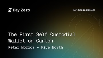 The First Self Custodial Wallet on Canton Network - Loop l Day Zero 05