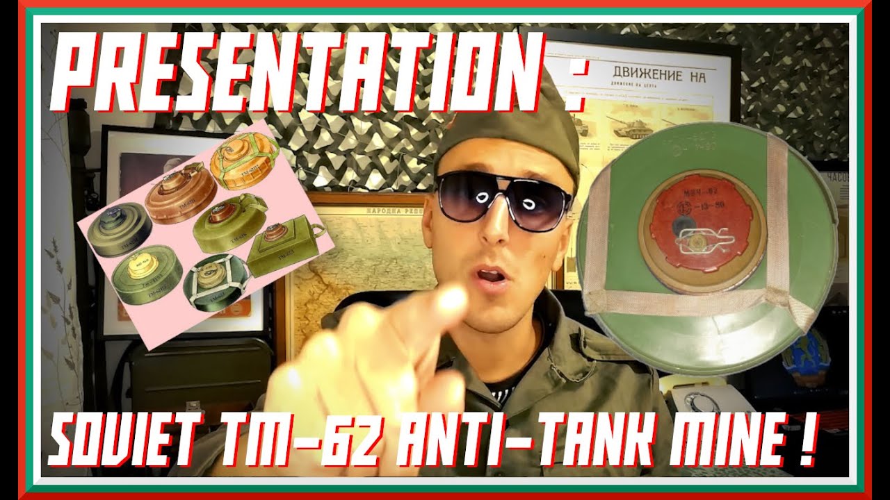 [PRESENTATION] Bulgarian Made Soviet TM-62 Anti-Tank Mine (Deactivated)