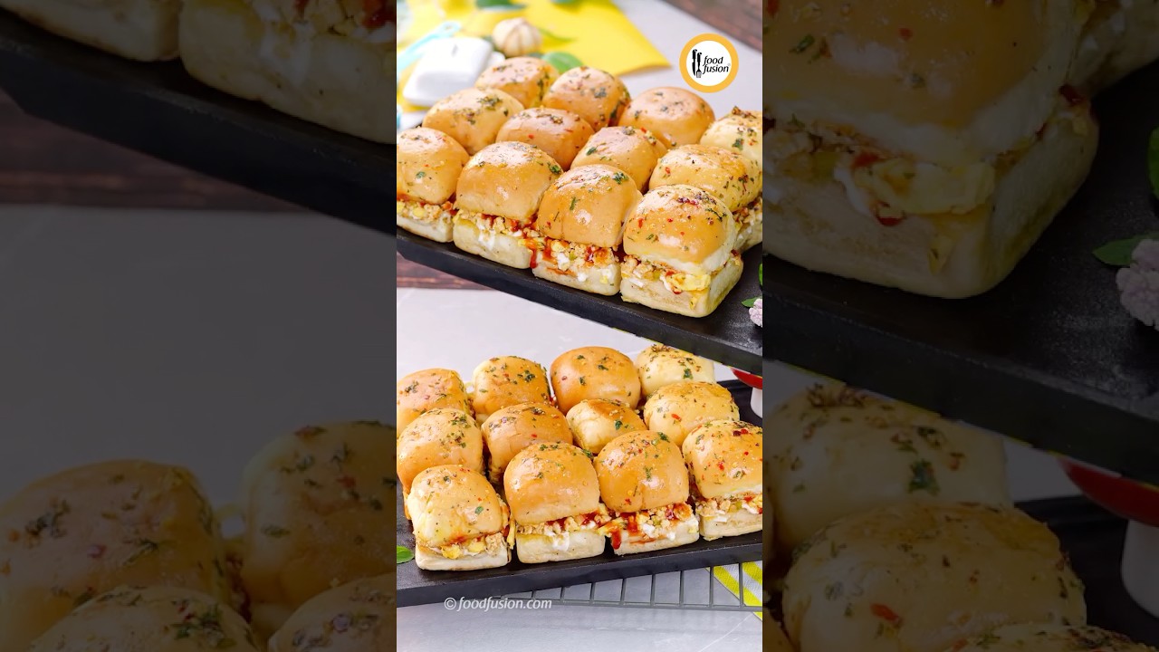 Breakfast Anda Qeema Sliders - Sehri Special Recipe by Food Fusion