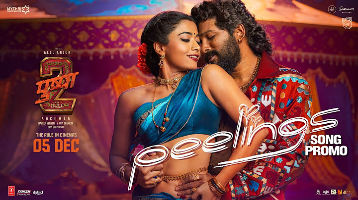 PEELINGS Song - Promo🔥 | Pushpa 2 The Rule | Allu Arjun | Rashmika Mandanna | Sukumar | DSP