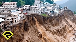 THE MOST TERRIFYING LANDSLIDES IN HISTORY! These Are the 20 Largest Landslides Caught on Camera!