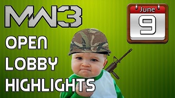 MW3: Open Lobby Highlights (June 9th, 2012)