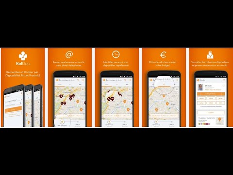 KelDoc : présentation de l'application mobile