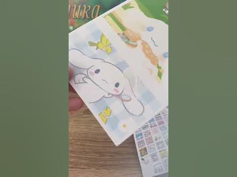 Открываю открытки с Синноморолл😗 - YouTube