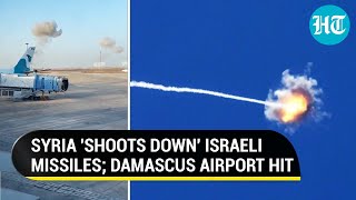 Syria 'Tears Down' Israeli Missiles; IDF Strikes Damascus Airport Amid Gaza Ceasefire | Watch