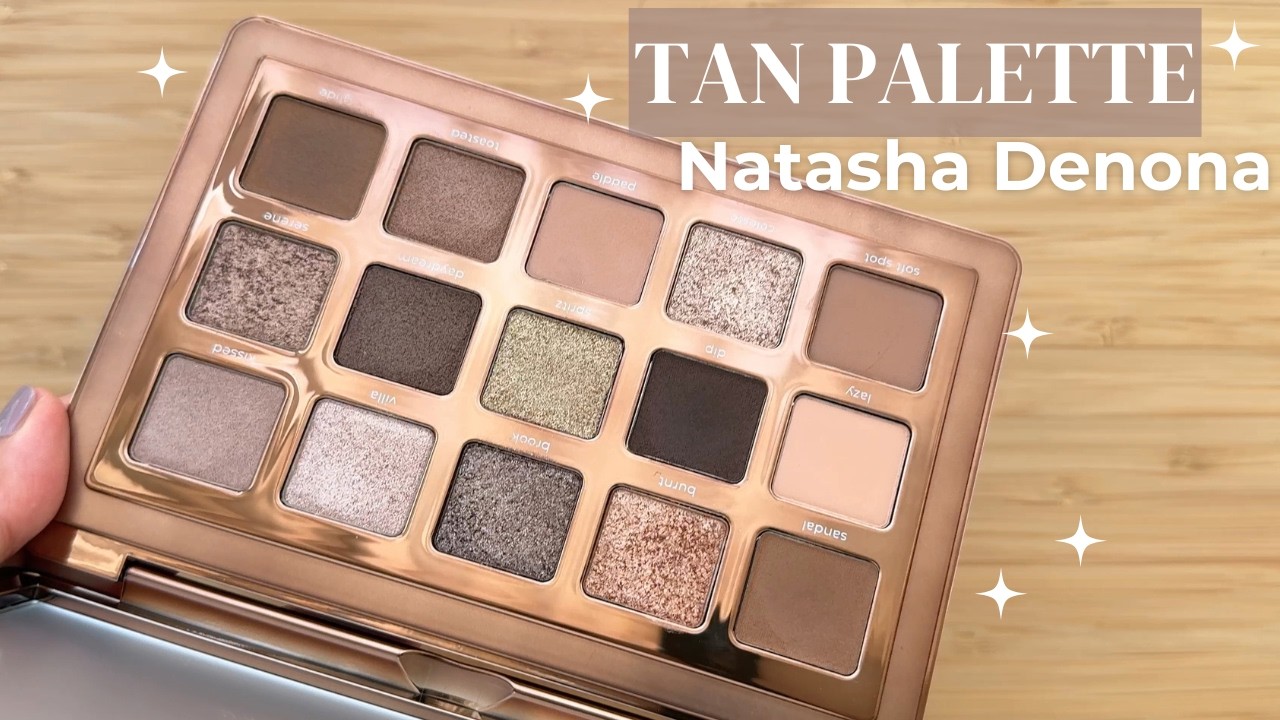 NATASHA DENONA TAN PALETTE アイシャドウ Tan Eyeshadow Palette