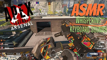 ASMR Gaming | Apex Legends Gun Run | Relaxing 😴 Whispering + Keyboard Sounds ⌨️💤