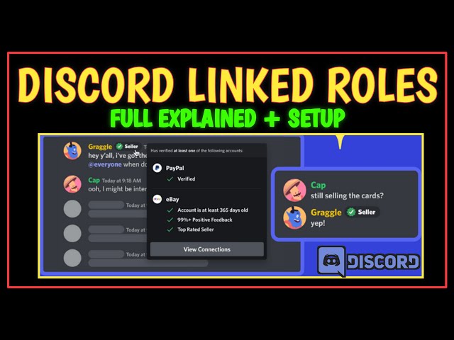 Connections & Linked Roles: Admins – Discord