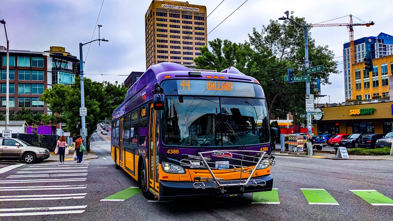 Ride on a King County Metro 2016 New Flyer XT40 #4386 and #4360