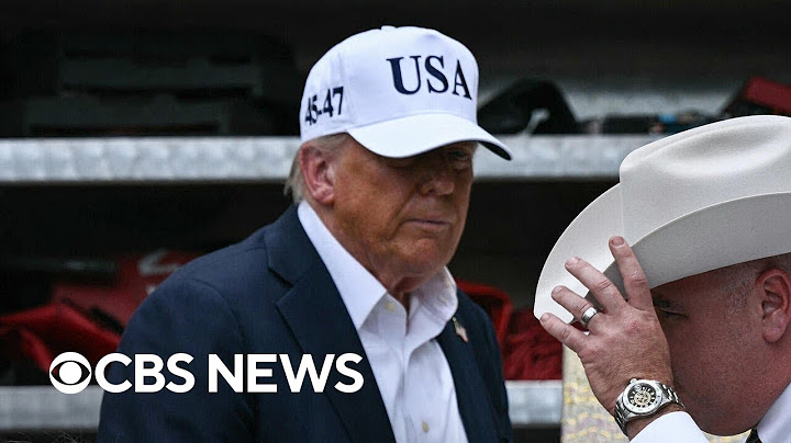 Takeaways from Trump's tour of Texas flooding damage