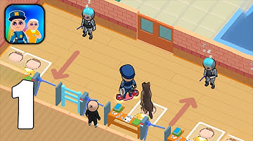 Prison Boss 3D: Idle Police - Stickman Idle Police Prison Manager - Part 1 - Gameplay Walkthrough