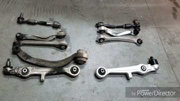 How to change front control arms on 2000 Audi A4