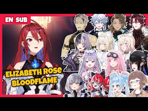 Everyone's reaction to Rose's impression of the Holo Advent members【Hololive/Holostars EN Sub】