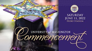 2022 University of Washington Commencement