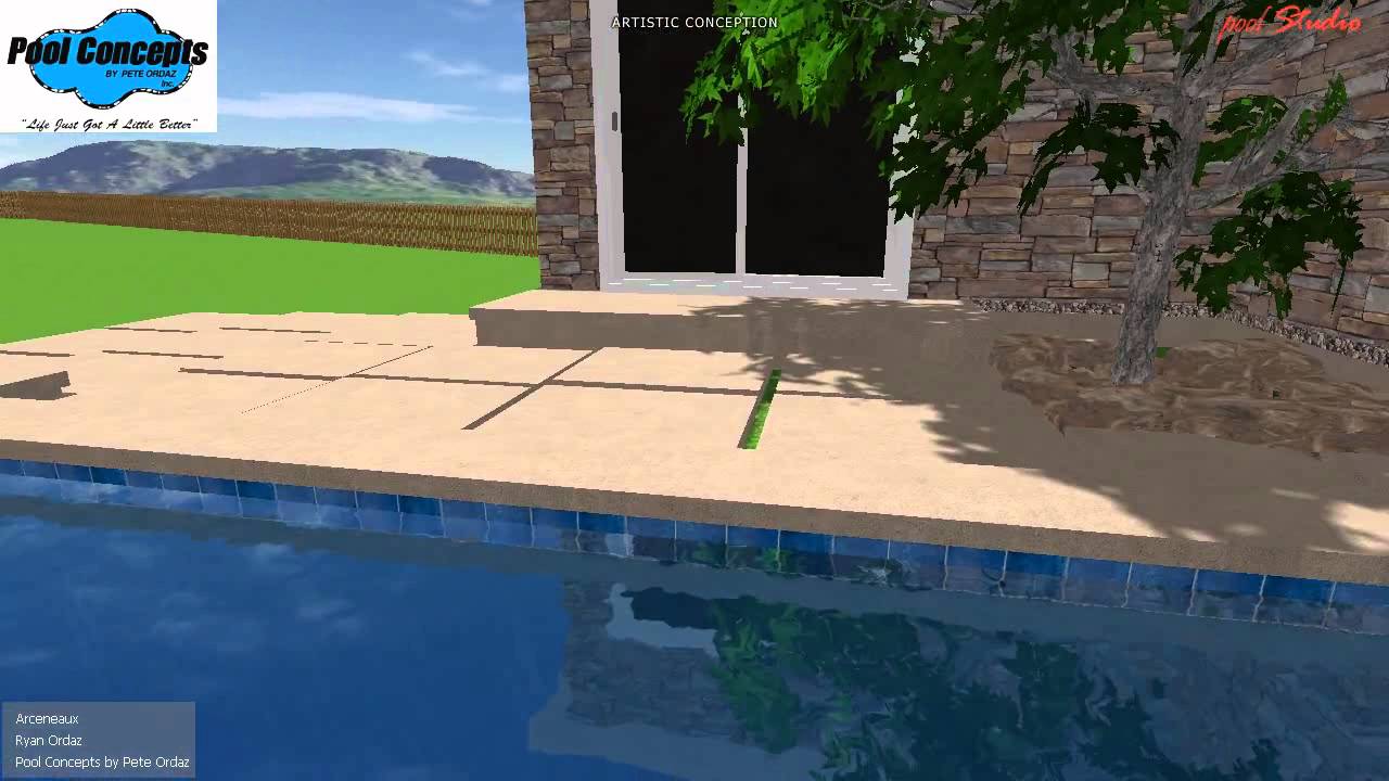 Pool Concepts by Pete Ordaz Inc. Custom Design