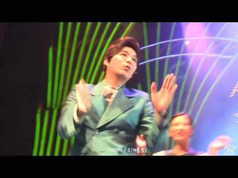 170204 오캐롤 밤공 커튼콜2(정상윤 배우 focus)