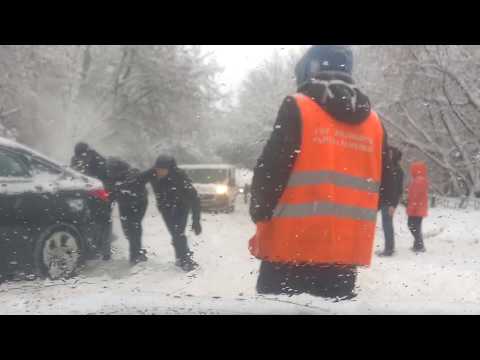 Самый сильный снегопад
