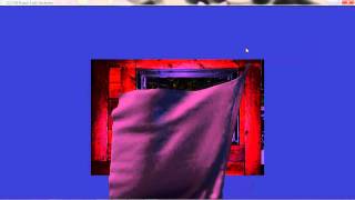 CS 580 -CLOTH SIMULATION USING VERLET INTEGRATION - Curtain Left Corner Unhinge