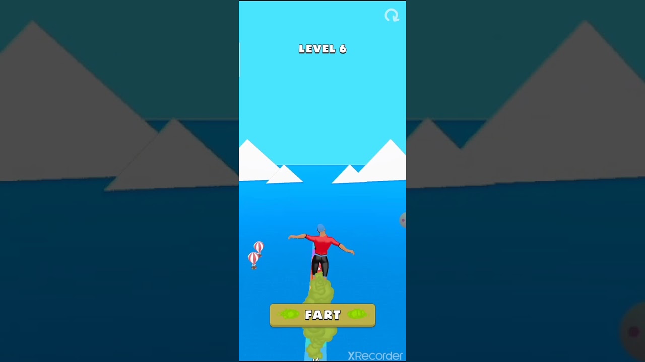 Fart run gameplay