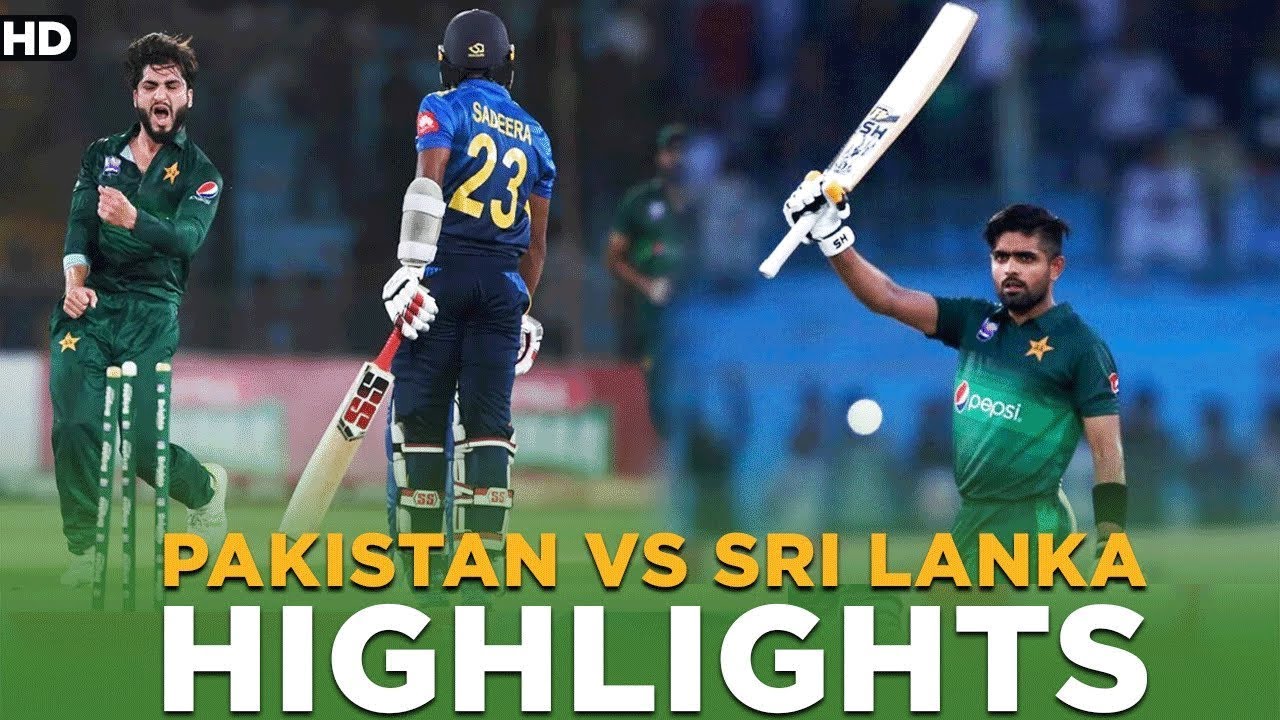 pakistan sri lanka live match video