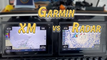 Garmin XM vs Radar