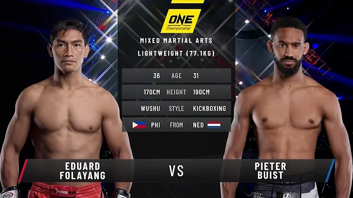 Eduard Folayang vs. Pieter Buist | Full Fight Replay