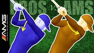 Right Shoulder Movement In The Golf Swing: Pros vs Ams